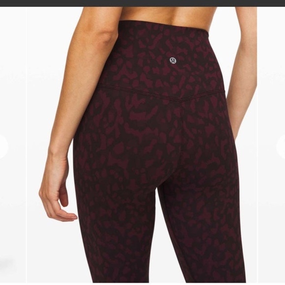 lululemon athletica Pants - Lululemon Align Pant 28" Formation Camo Dark Adobe Multi